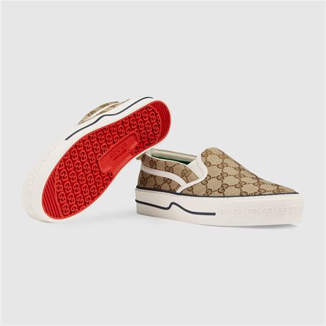 gucci slip-on shoes women's|gucci slip on sneakers men's.